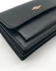 Coach Black Pebbled Leather Convertible Crossbody Bag-6959