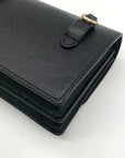 Coach Black Pebbled Leather Convertible Crossbody Bag-6959