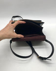 Coach Black Pebbled Leather Convertible Crossbody Bag-6959