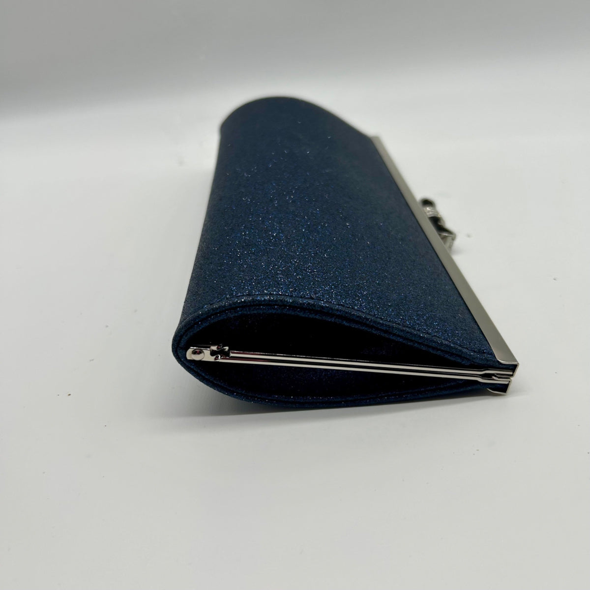 I.N.C. International Concepts Navy Blue Fabric Evening Clutch