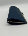 I.N.C. International Concepts Navy Blue Fabric Evening Clutch