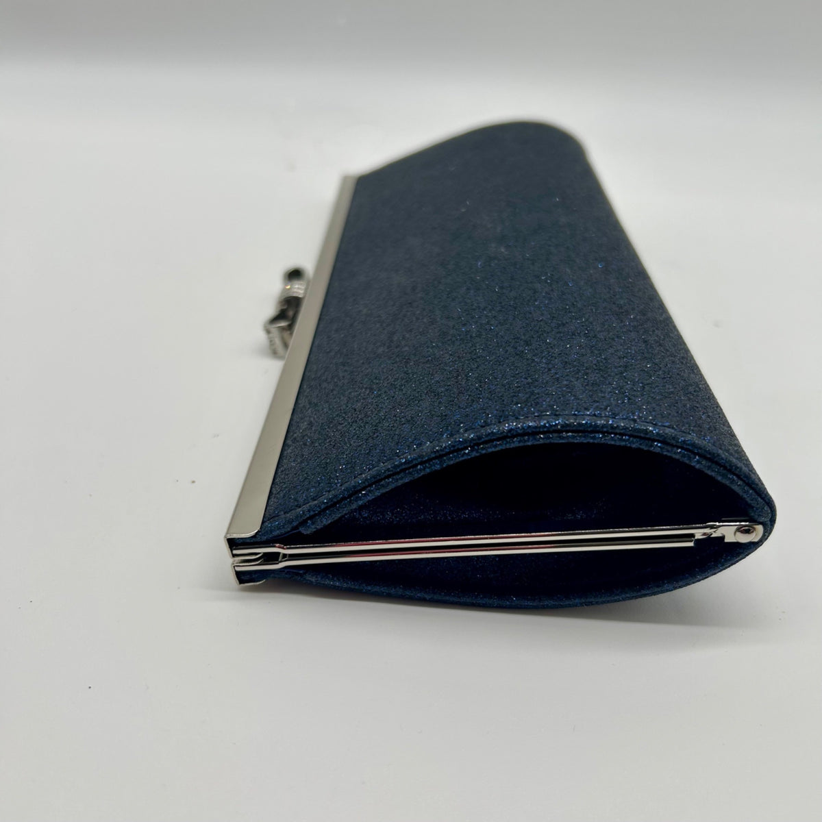 I.N.C. International Concepts Navy Blue Fabric Evening Clutch
