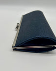 I.N.C. International Concepts Navy Blue Fabric Evening Clutch