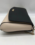 Kate Spade Black and Cream Saffiano Leather Laurel Way Greer Crossbody Bag