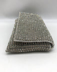 I.N.C. International Concepts Silver Mesh Prudence Convertible Clutch