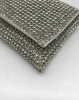 I.N.C. International Concepts Silver Mesh Prudence Convertible Clutch