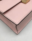 Kate Spade Pastry Pink Pebbled Leather Deco Shoulder Bag