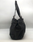 Coach Black Pleated Leather Soho Tote Bag