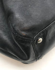 Coach Black Pleated Leather Soho Tote Bag