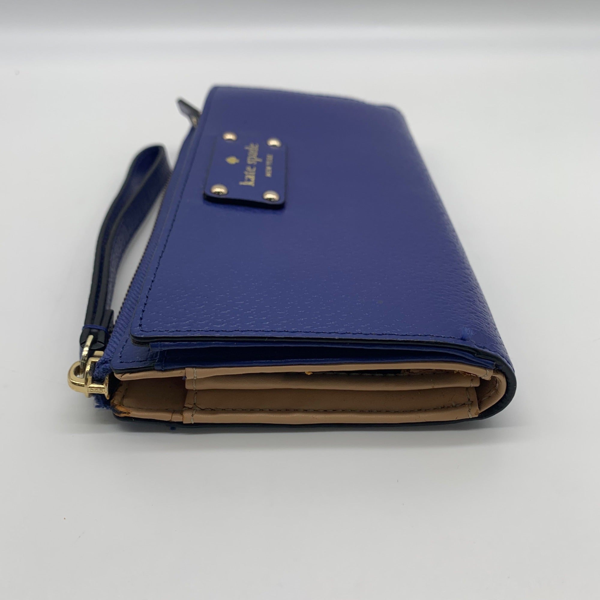 Kate Spade Royal Blue Layton Wellesley Wallet