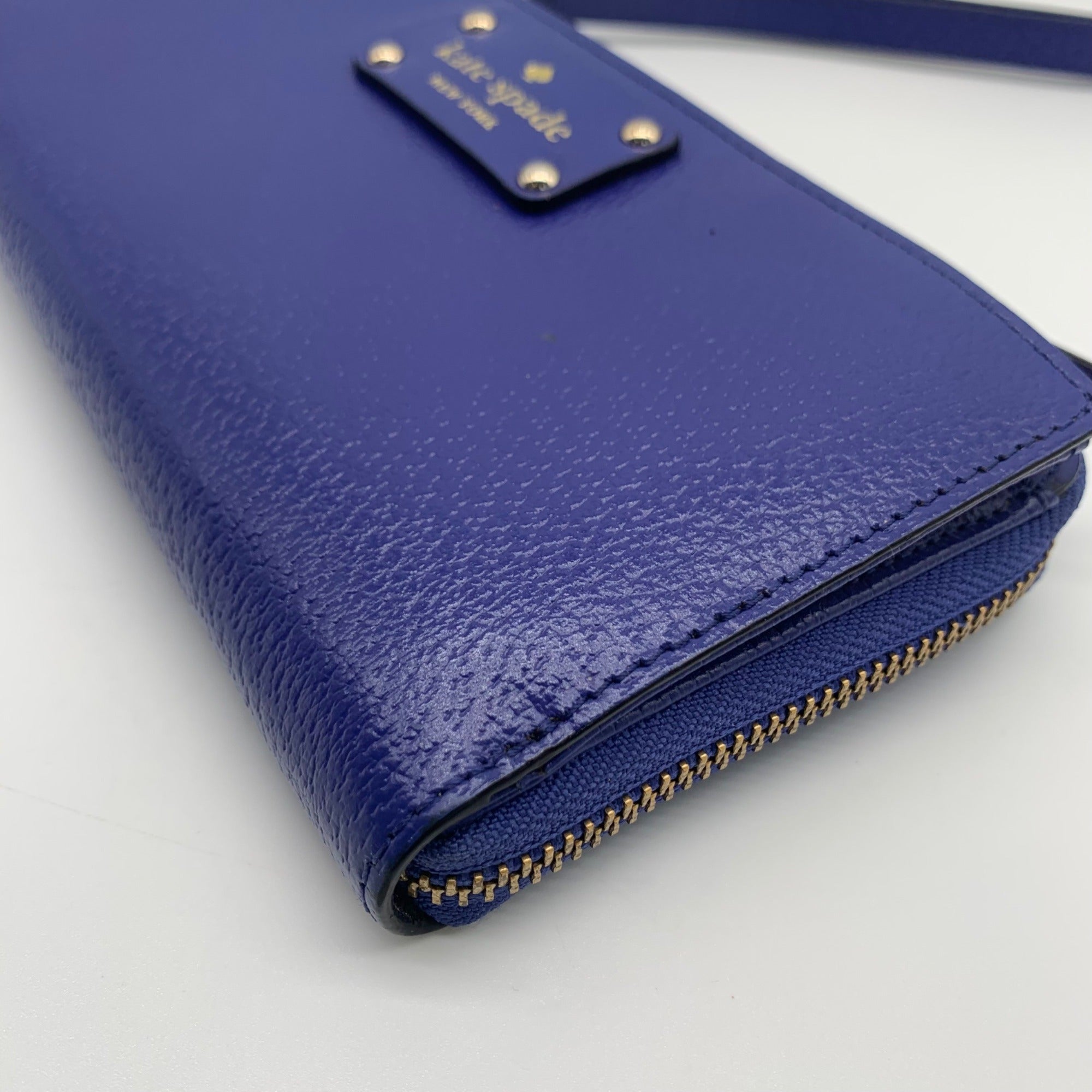 Kate Spade Royal Blue Layton Wellesley Wallet