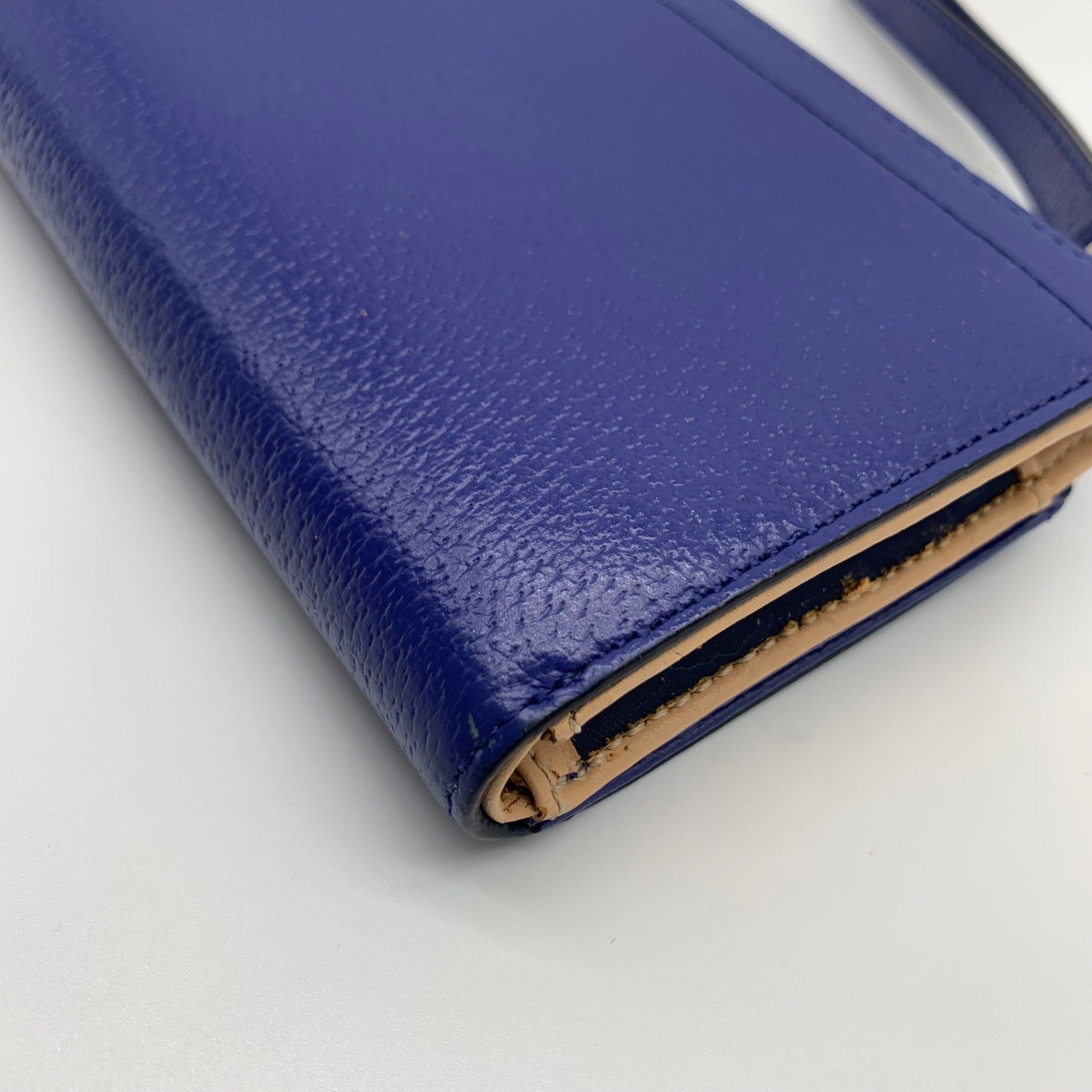 Kate Spade Royal Blue Layton Wellesley Wallet