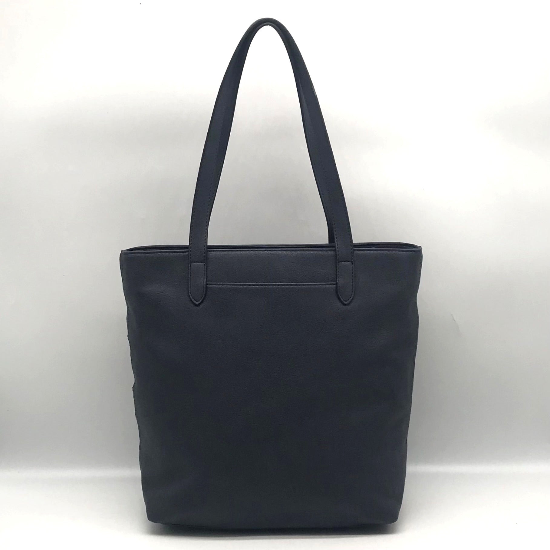 I.N.C. International Concepts Navy Brookke Zip-Top Tote  - NWT