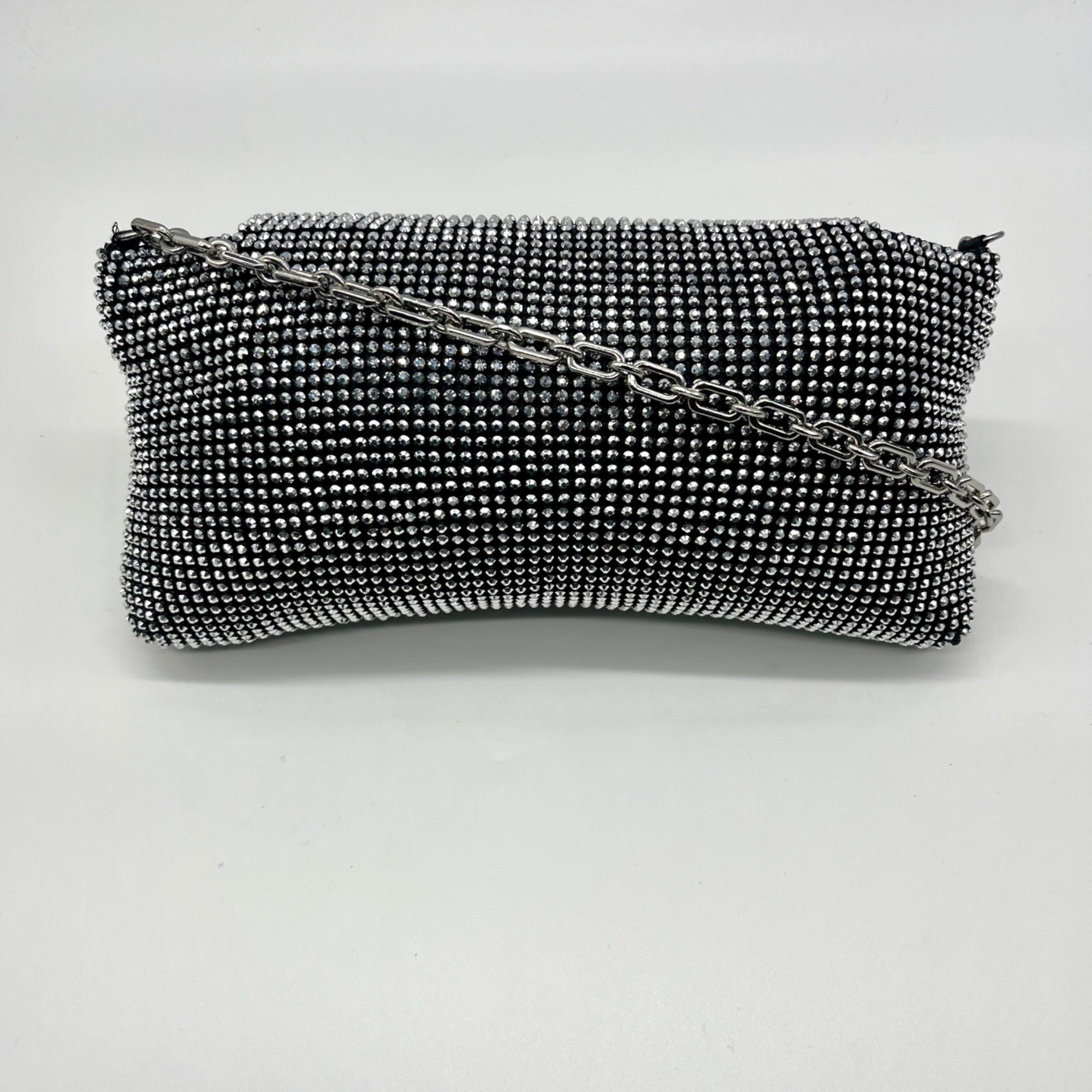 I.N.C. International Concepts Mesh East West Baguette Bag