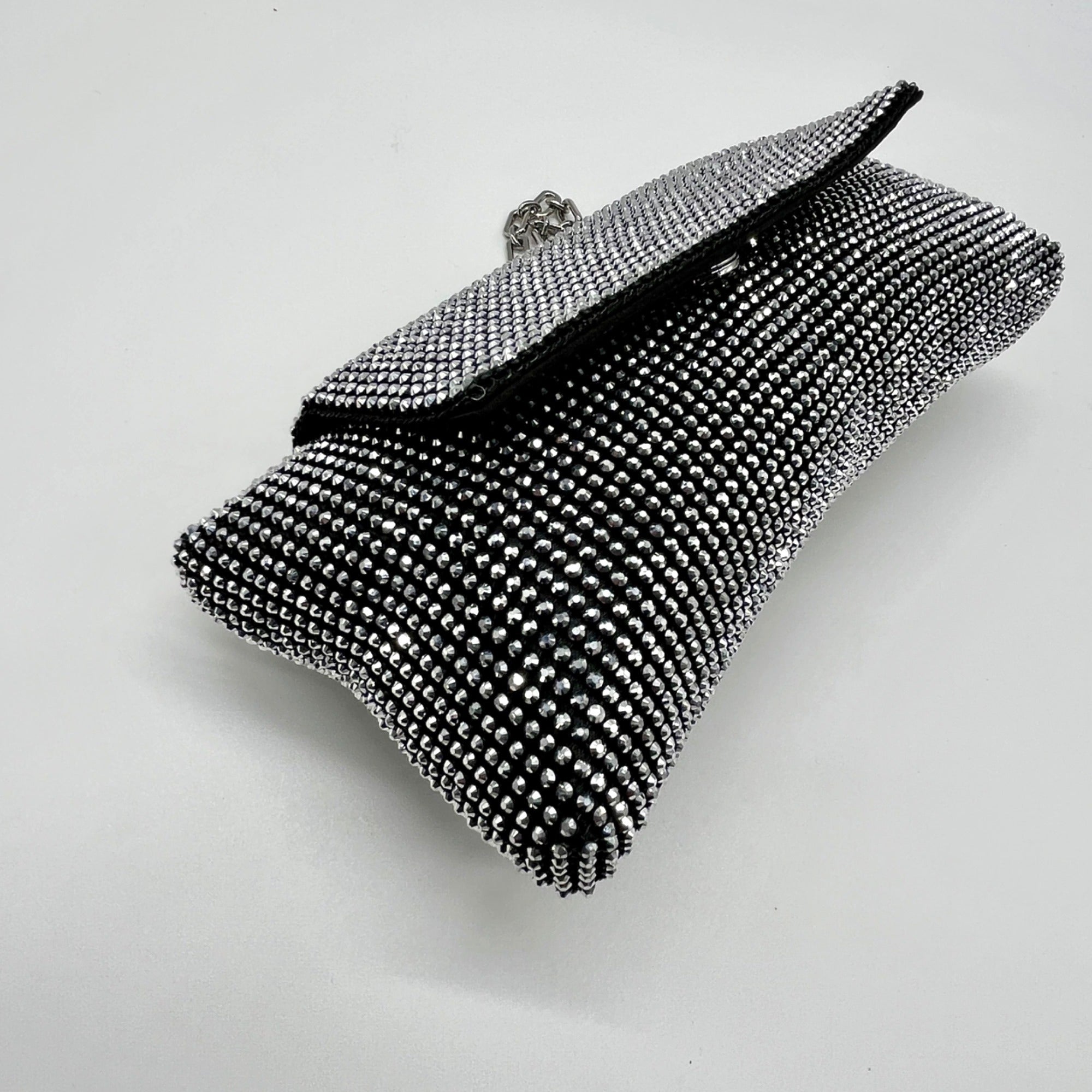 I.N.C. International Concepts Mesh East West Baguette Bag