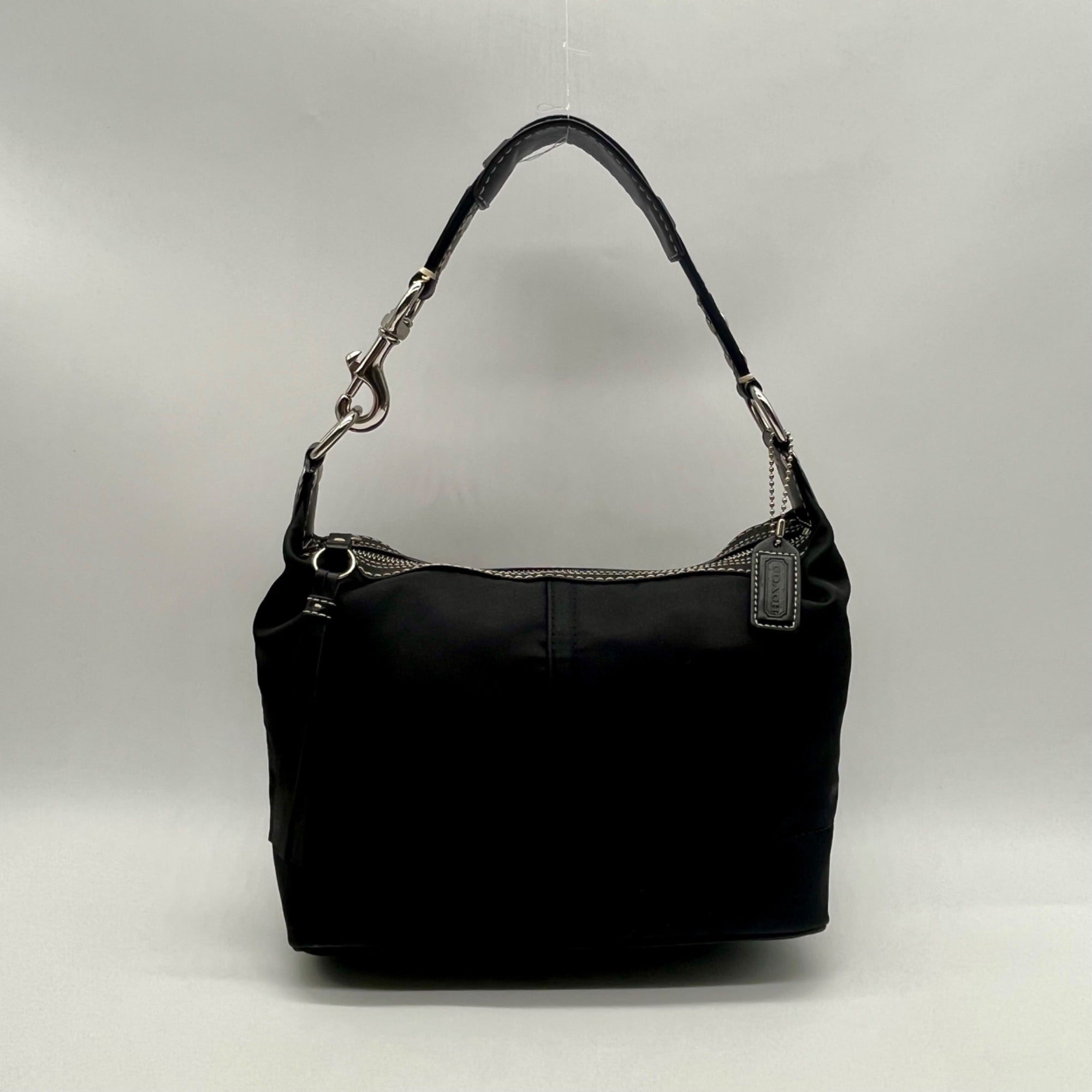 Coach Black Hamptons Hobo Shoulder Bag