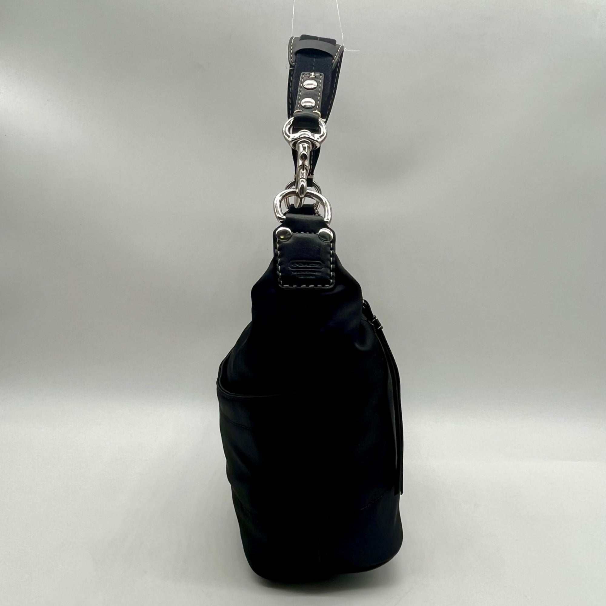 Coach Black Hamptons Hobo Shoulder Bag