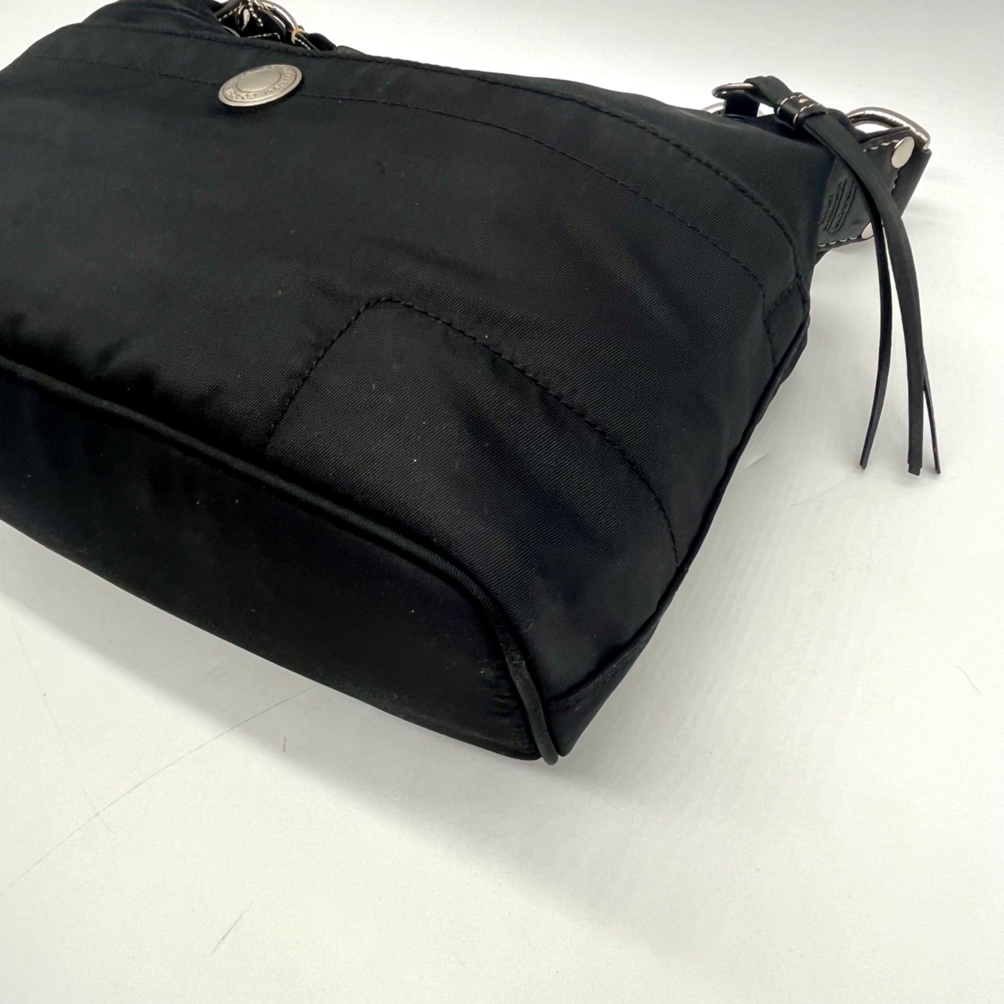 Coach Black Hamptons Hobo Shoulder Bag
