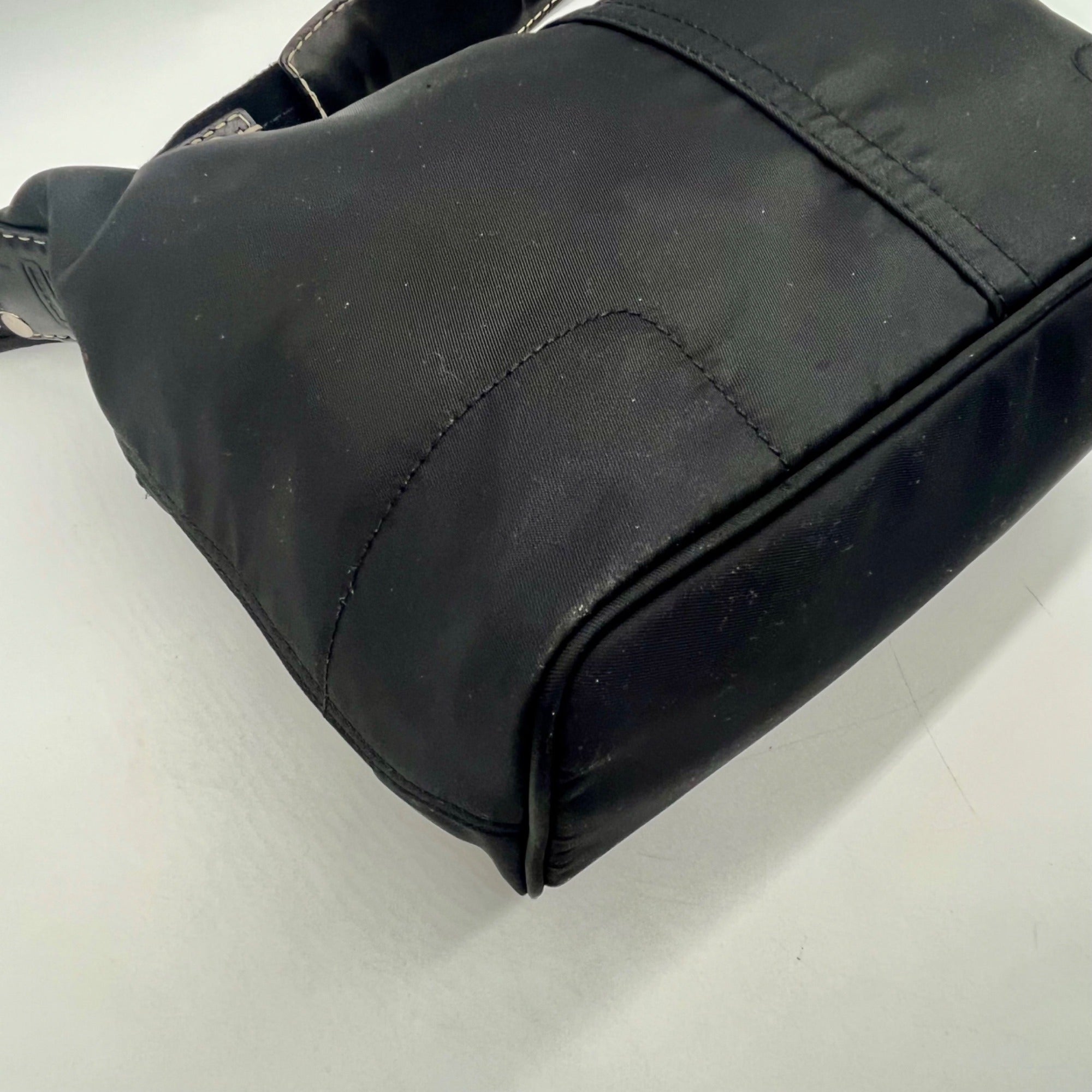 Coach Black Hamptons Hobo Shoulder Bag