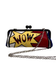 Brighton WOW Fashionista Multicolored Leather Crossbody Clutch