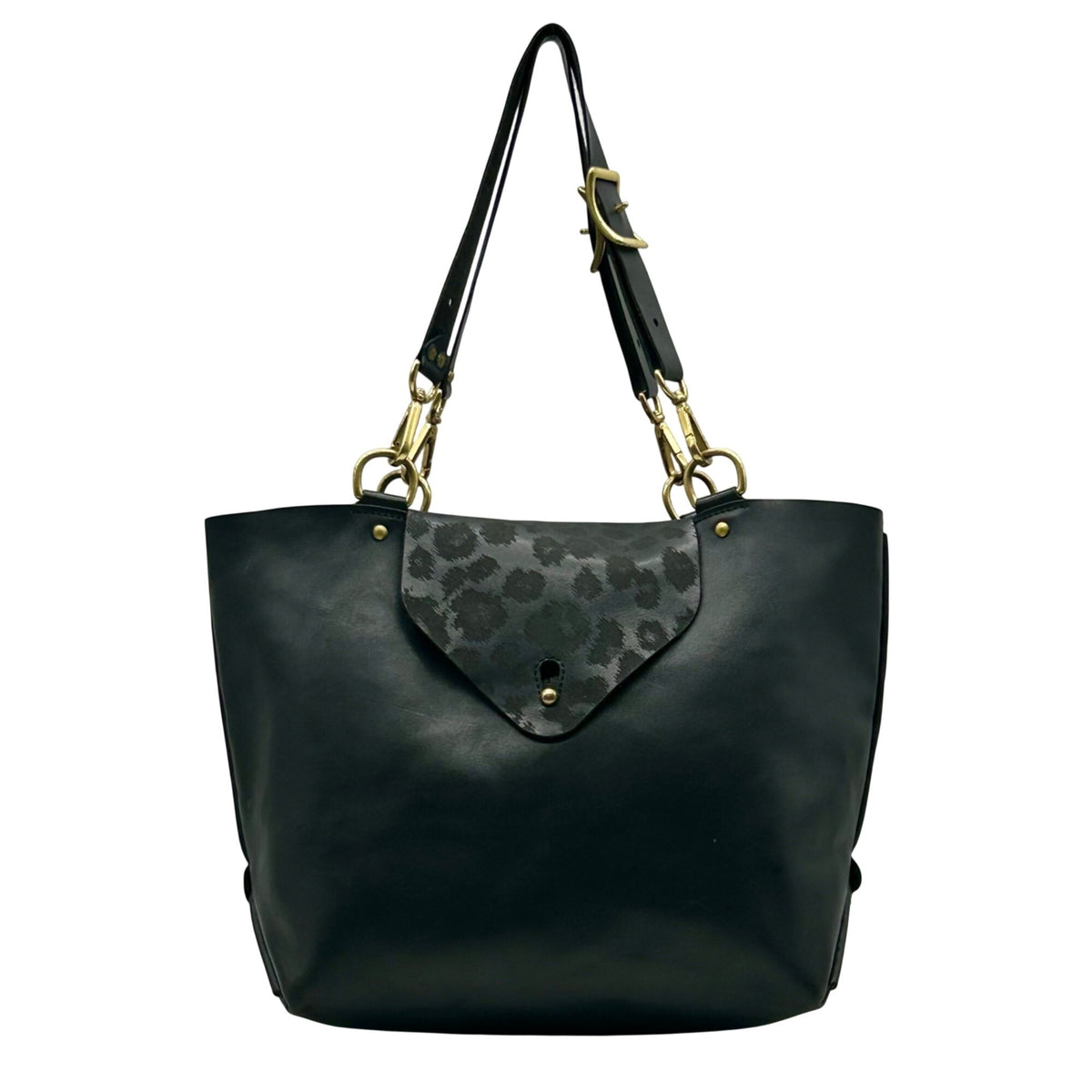 Form Function Form Black Horween Leather Shoulder Bag