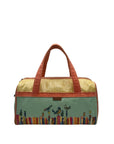 Fossil Multicolored Canvas Cosmetic Pouch