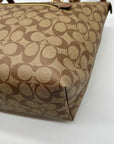 Coach Brown Leather Gallery Tote Bag F79609