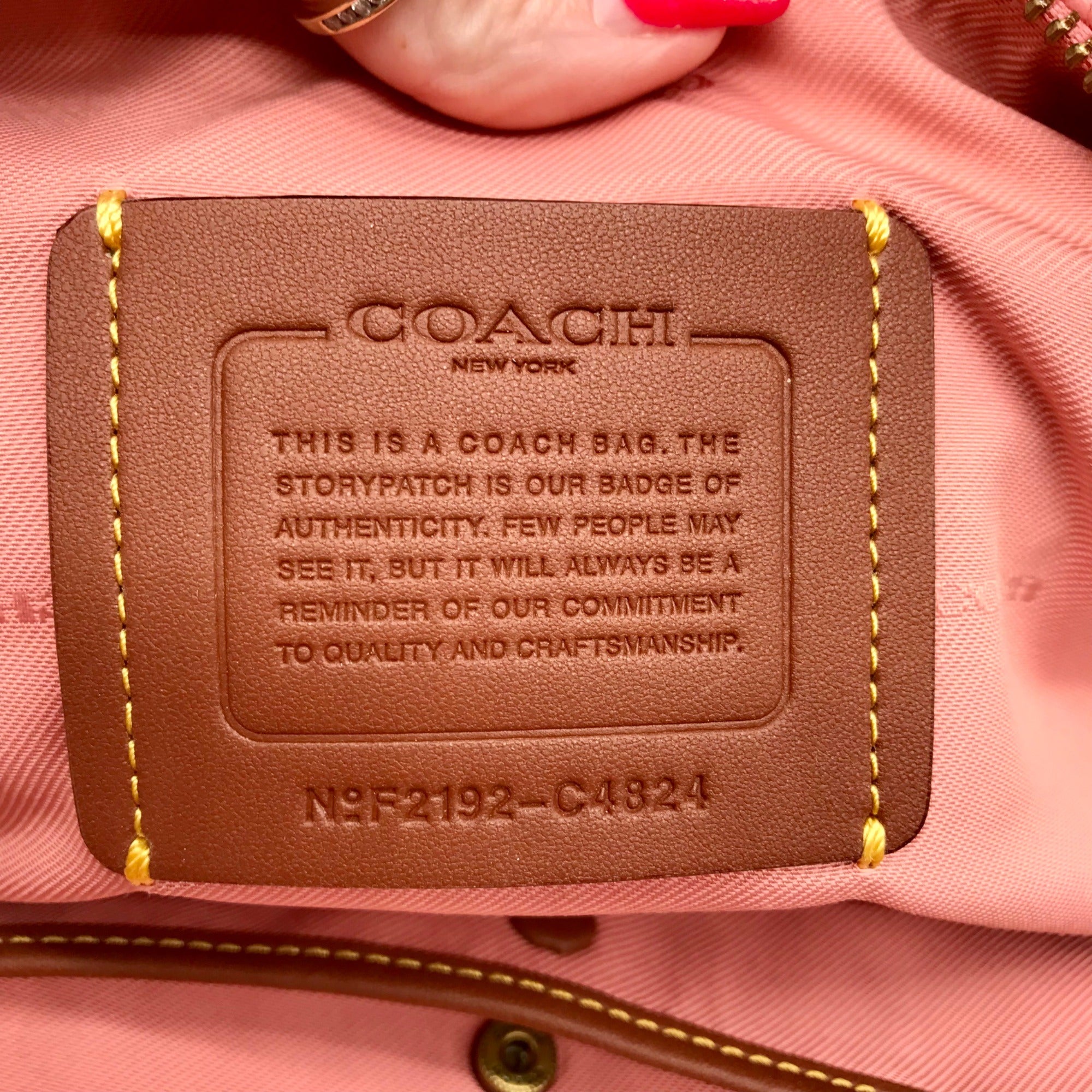 Coach Rose Pebbled Leather Bolsa Lori Shoulder Bag C4824