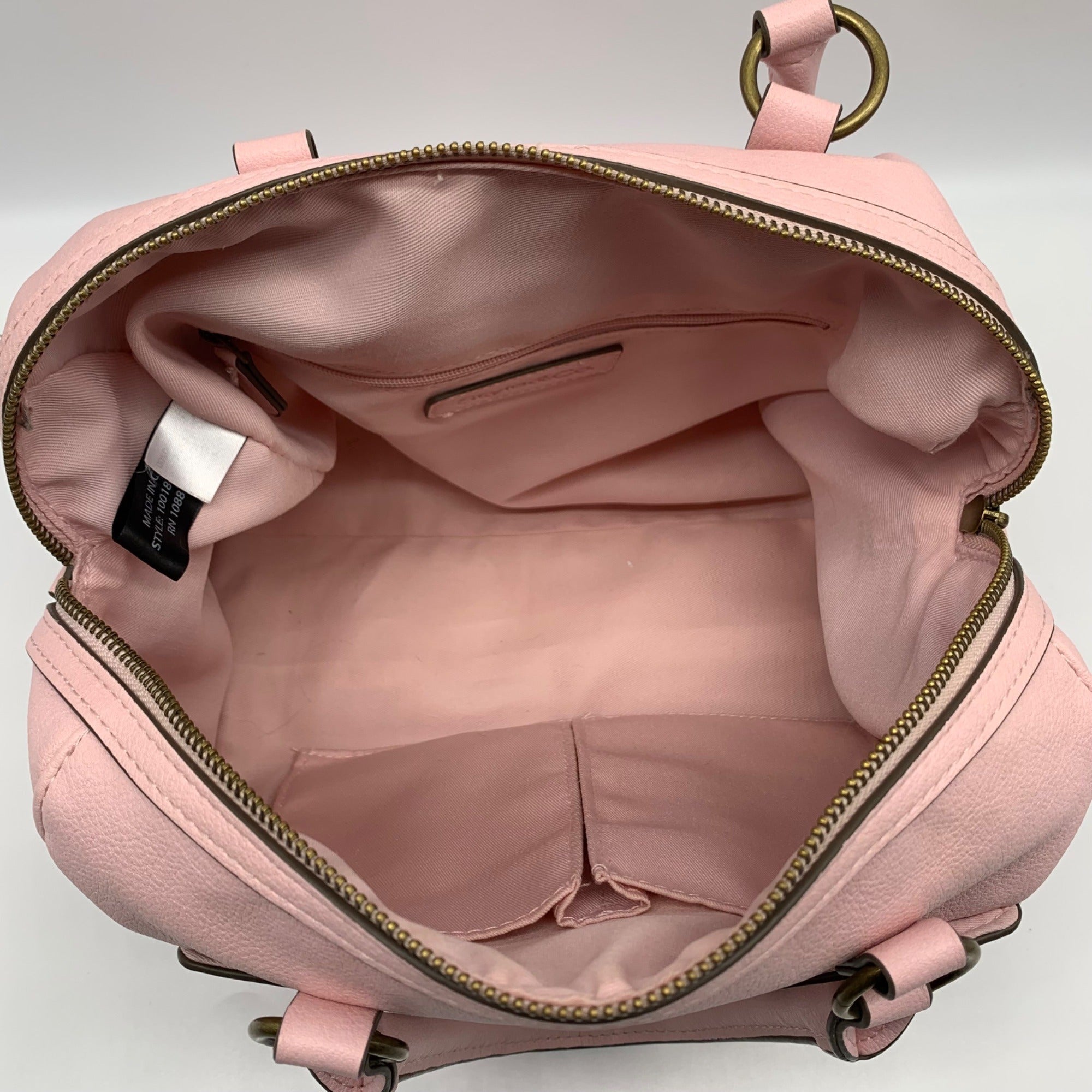 Style &amp; Co Lotus Pink Hudsonn Satchel