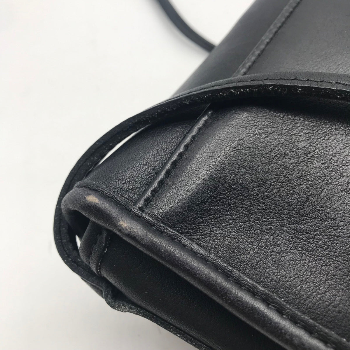Coach Black Leather Vintage Chrystie Bag