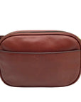Fossil Brown Leather Maisie Camera Crossbody Bag