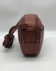 Fossil Brown Leather Maisie Camera Crossbody Bag