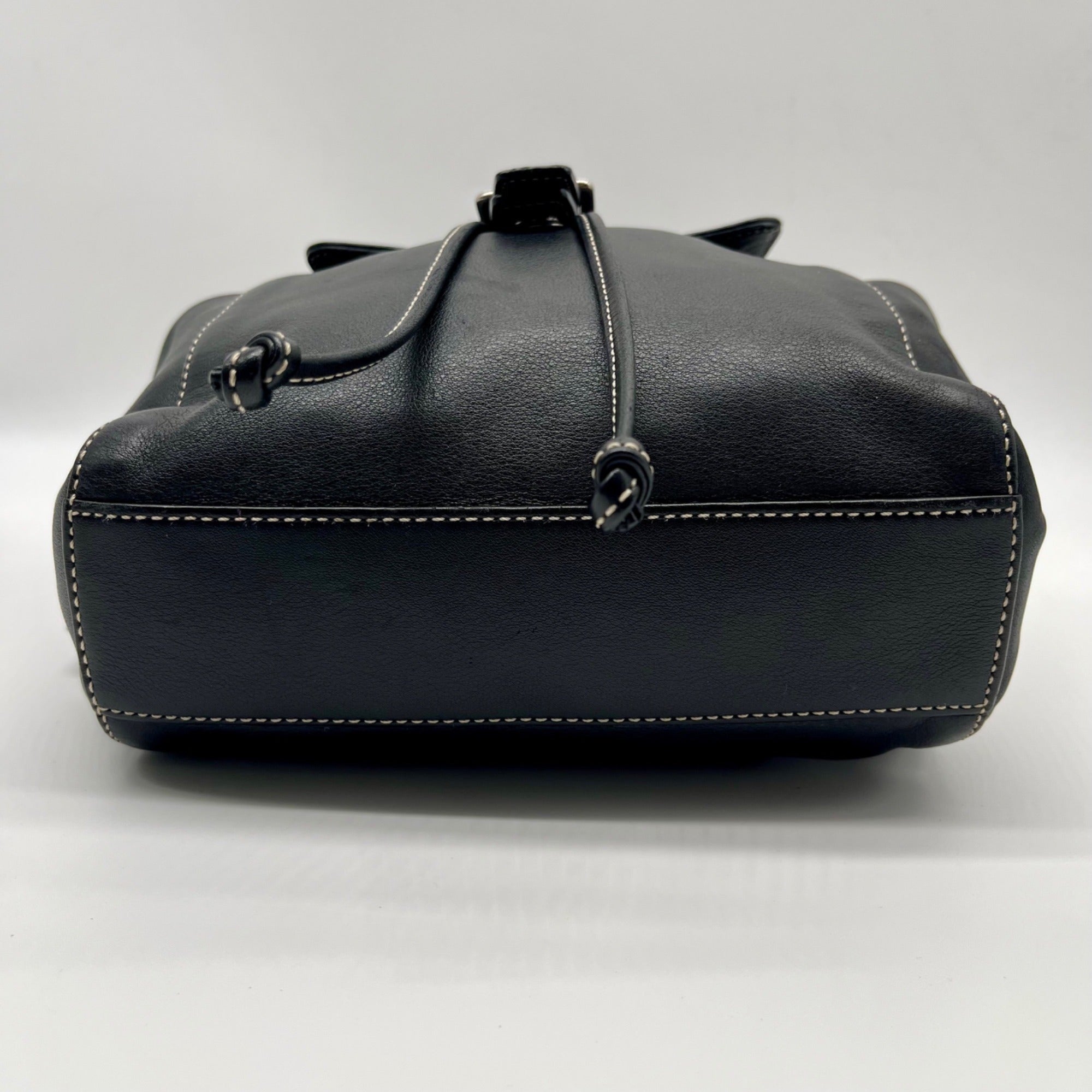 Coach Black Leather Backpack 9569