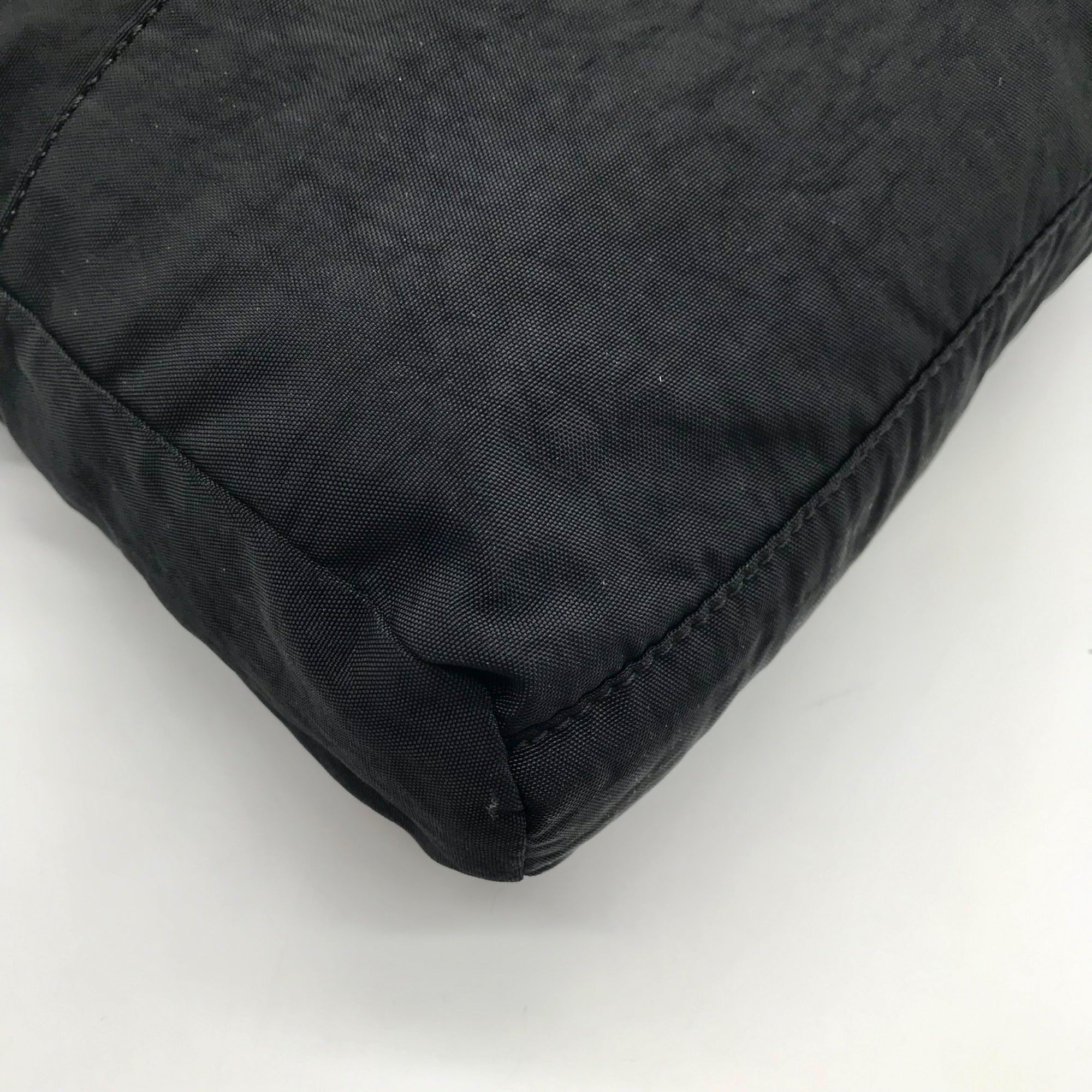 Kipling Black Noir Nylon Multipocket Angie Shoulder Bag