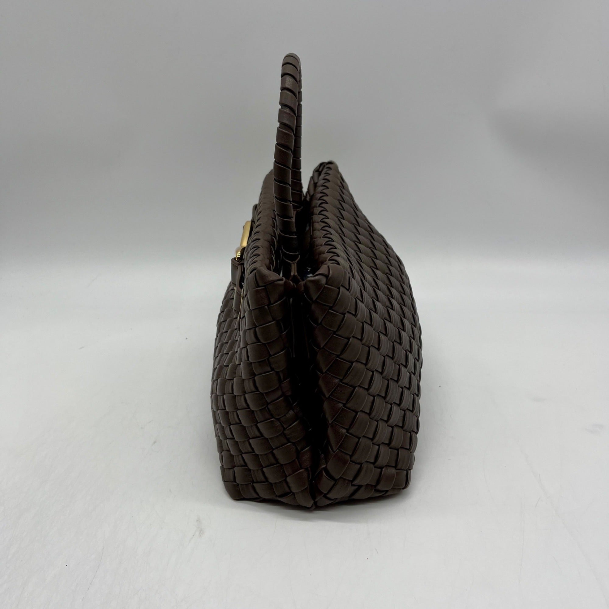 JW PEI Brown Leather Crossbody Bag
