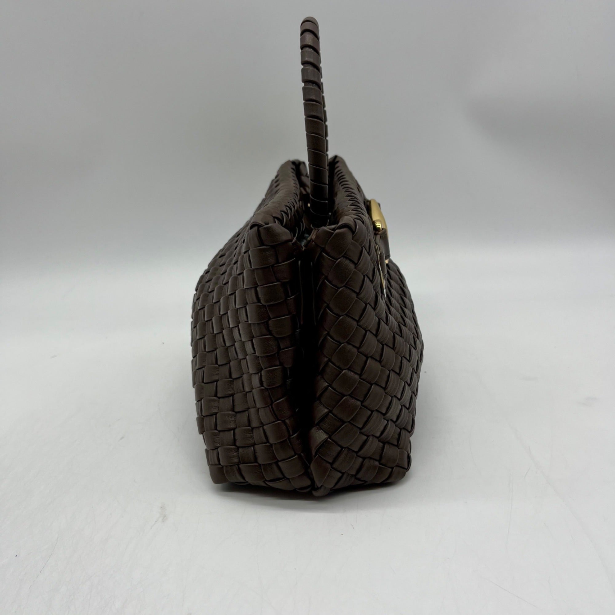 JW PEI Brown Leather Crossbody Bag