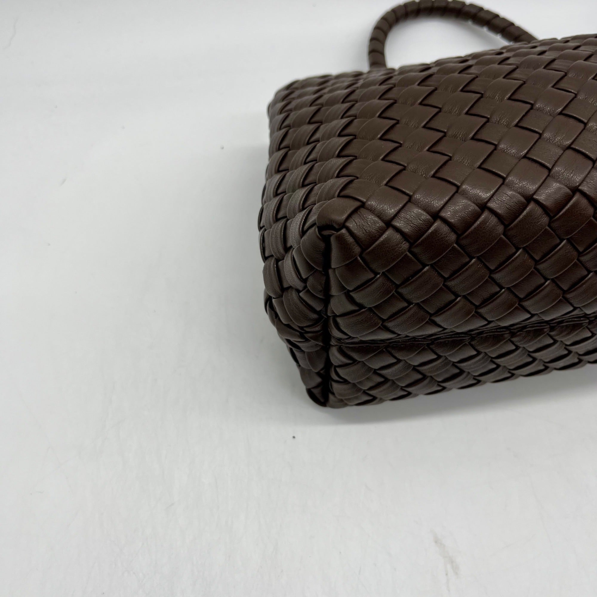 JW PEI Brown Leather Crossbody Bag