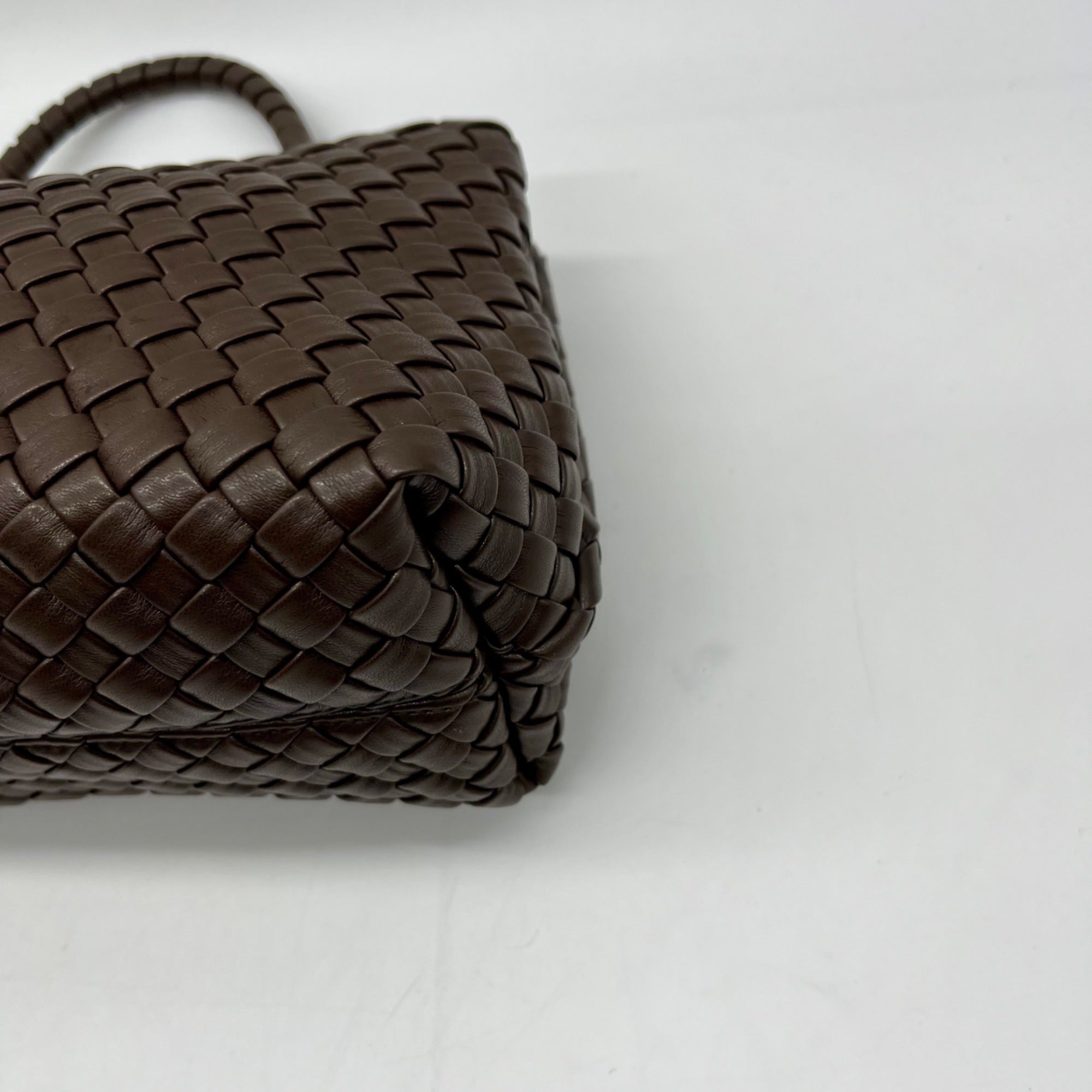 JW PEI Brown Leather Crossbody Bag