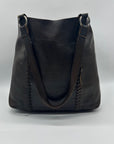 Brown Leather Tote Bag