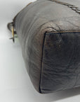 Brown Leather Tote Bag