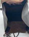 Brown Leather Tote Bag