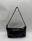 Brighton Black Leather Shoulder Bag