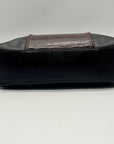 Brighton Black Leather Shoulder Bag