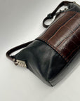 Brighton Black Leather Shoulder Bag