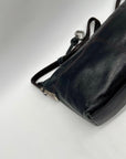 Brighton Black Leather Shoulder Bag