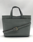 Radley London Light Blue Pebbled Leather Satchel Bag