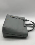 Radley London Light Blue Pebbled Leather Satchel Bag
