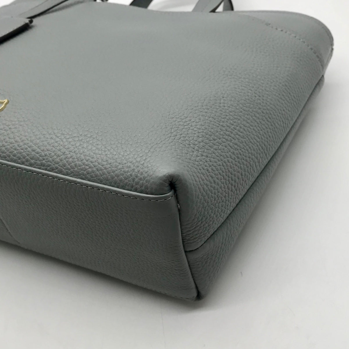 Radley London Light Blue Pebbled Leather Satchel Bag