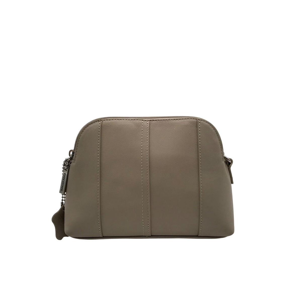 Giani Bernini Beige Faux Leather Crossbody Bag