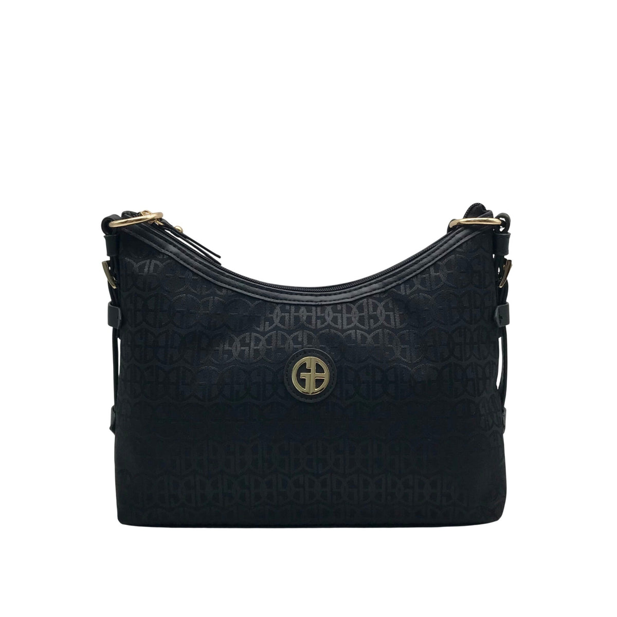 Giani Bernini Black Jacquard Shoulder Bag